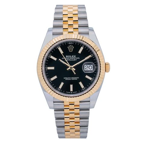 ladies black face rolex|Rolex datejust 41mm black face.